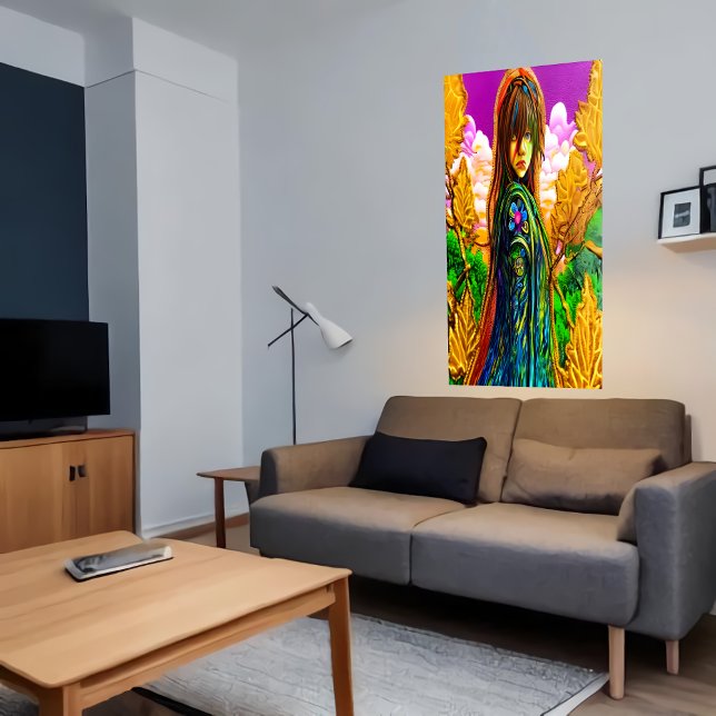 Eu sou apenas um triste do dia | AI Art Poster (Criador carregado)