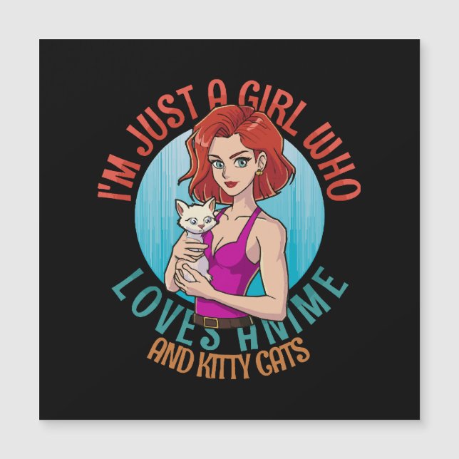 Eu Sou Apenas uma Garota que Ama Gatos (Frente)