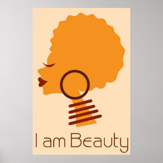 Eu sou Beauty Natural Hair Poster