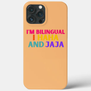 Eu sou bilíngue Eu haha e jaja Engraçado Espanhol