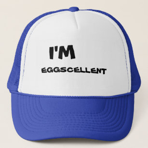 Eu sou boné do camionista de Eggscellent