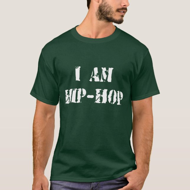 Eu sou camisa do hip-hop T (Frente)