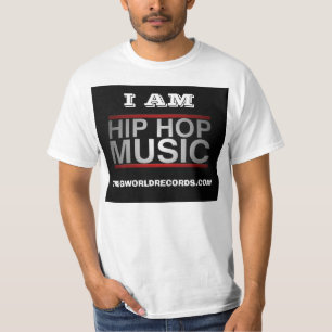 Eu sou camisas dos ganhos do hip-hop