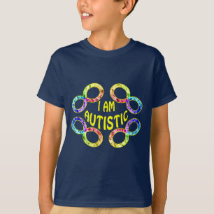 Eu sou camisas escuras autísticas