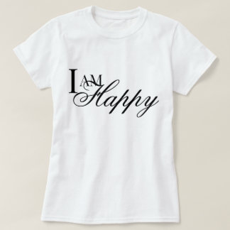 Eu sou camiseta de oração metta de afirmação feliz