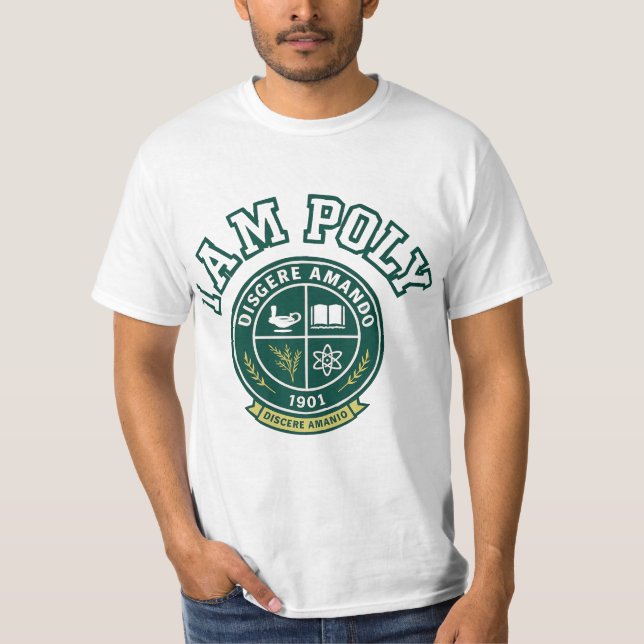 Eu sou camiseta POLY (Frente)