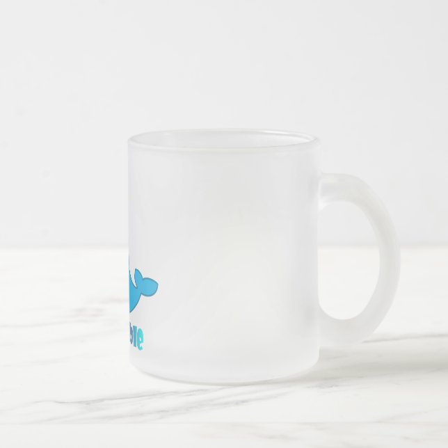 Eu sou caneca adorável de Narwhal (Direita)
