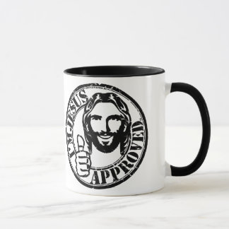 Eu sou caneca de café aprovada Jesus