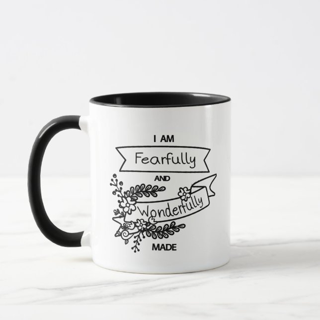 Eu sou caneca temìvel e maravilhosamente feita (Esquerda)