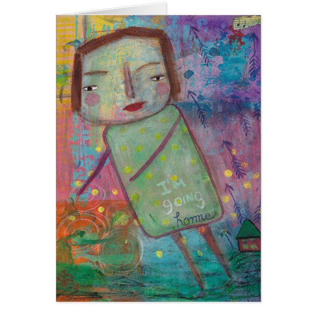 Eu sou cartão vazio Home indo (Frente)