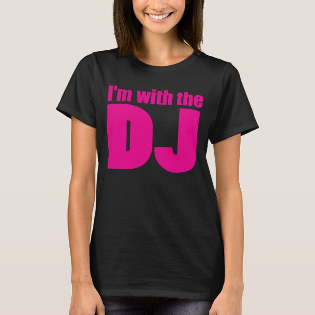 Eu sou com a obscuridade da camisa do DJ T (Frente)