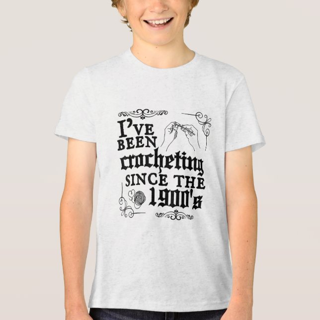 Eu Sou Crocheting Desde Os Anos 1900 (Frente)