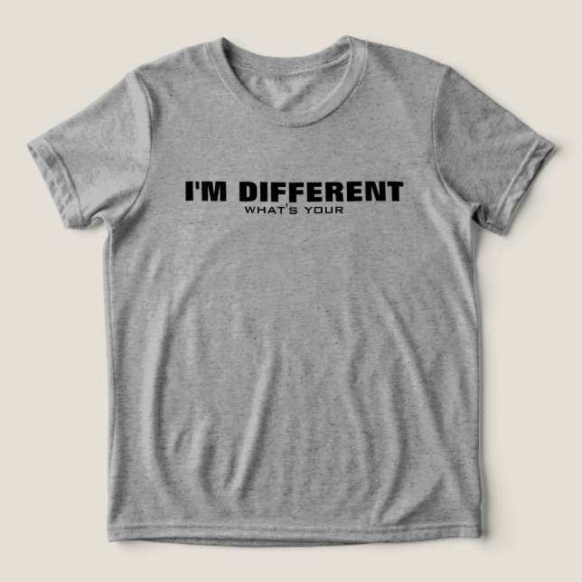 Eu Sou Diferente, Superpoder - Motivacional (Design frontal)