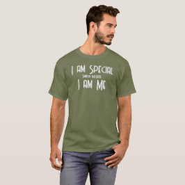 Eu sou especial, eu sou minha camiseta