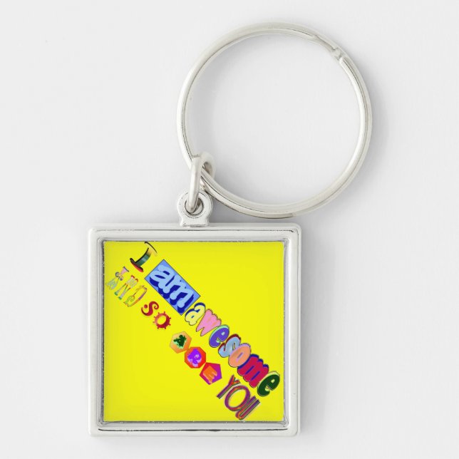 Eu Sou Incrível E Você Também É Chaveiro (Frente)