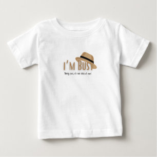 Eu sou legal como camiseta pop