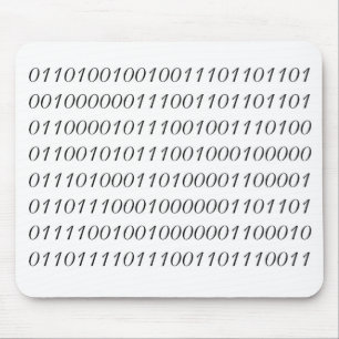 Eu sou mais esperto do que meu binário Mousepad do