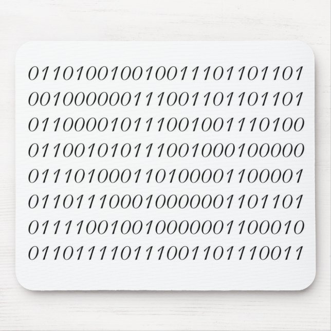 Eu sou mais esperto do que meu binário Mousepad do (Frente)