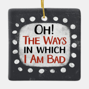 Eu sou mau ornamento