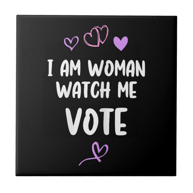 Eu Sou Mulher Me Vê Votar (Frente)