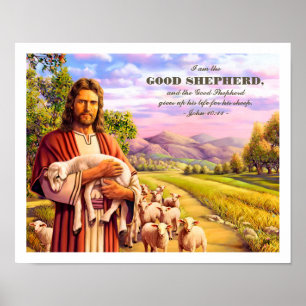 Eu sou o bom pastor. Impressões da arte da pintur