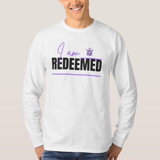 Eu Sou O Cristão Jesus, Camisa De Manga Longa (Frente)