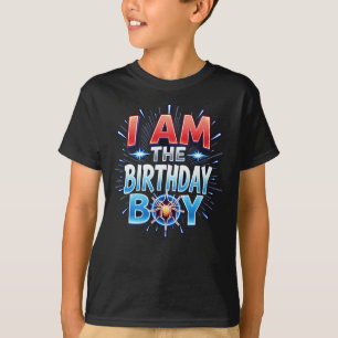 Eu Sou O Design De Aranha De Camisa De Aniversário