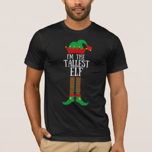 Eu sou o melhor Elf Engraçado Camiseta de Natal