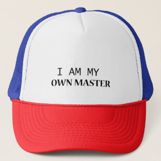 Eu sou o meu próprio Chapéu Mestre - Boné masculin
