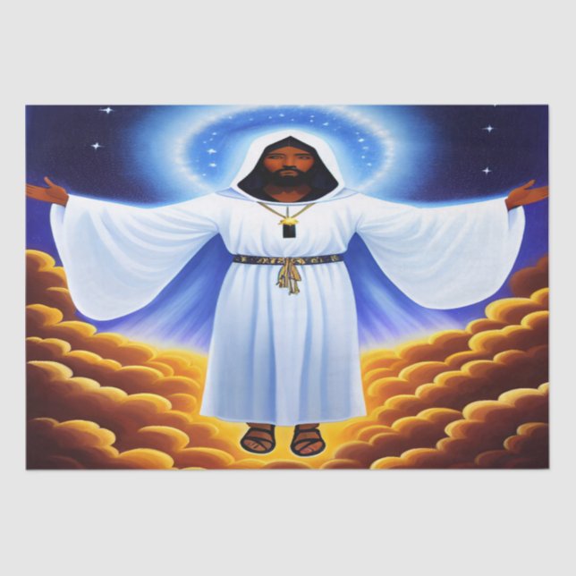 Eu Sou O Papel De Tecido Cristão Claro (Frente )