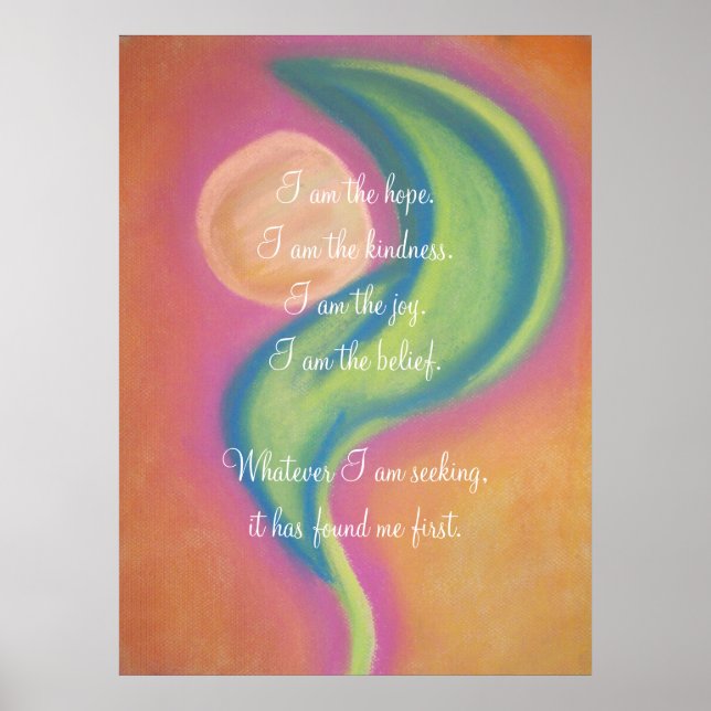 Eu sou o poster da Esperança (Frente)