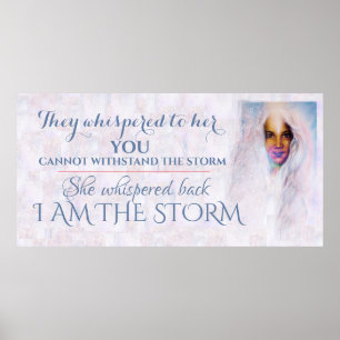 Eu Sou O Poster De Tempestade