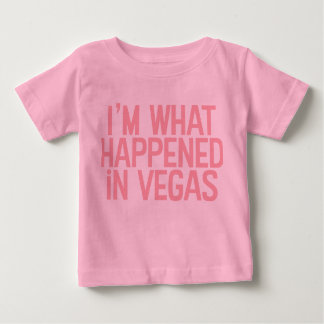 Eu sou o que aconteceu na camisa de Vegas