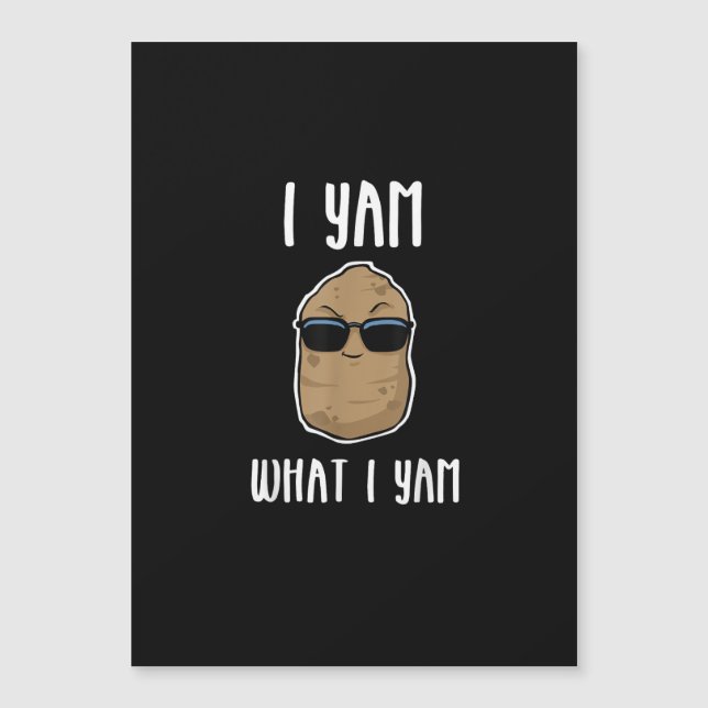 Eu Sou O Que Eu Sou Batata-Doce Engraçada (Frente)