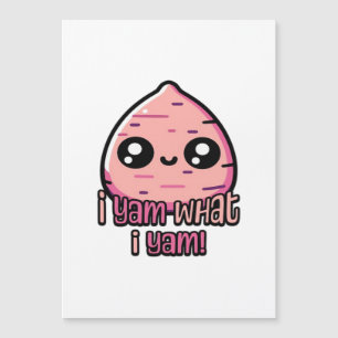 Eu Sou o Que Eu Sou! Piada de Inhame Fofa Clássica