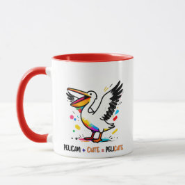 Eu Sou Pelicute – Caneca de Pelicano Fofo