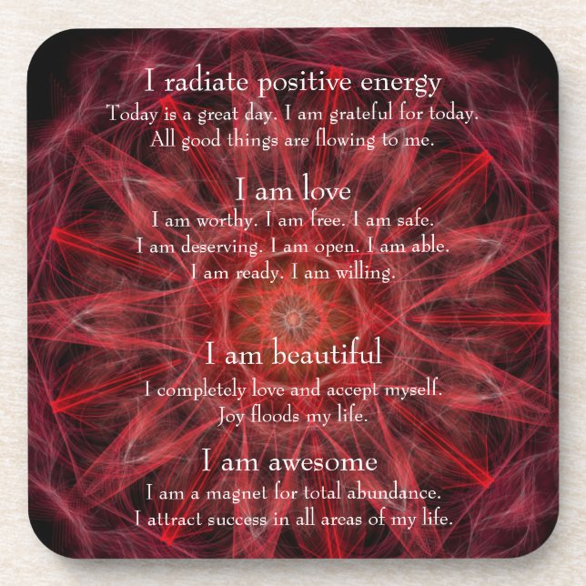 Eu sou porta copos da mandala (Frente)