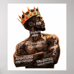 Eu sou poster do Homem Negro