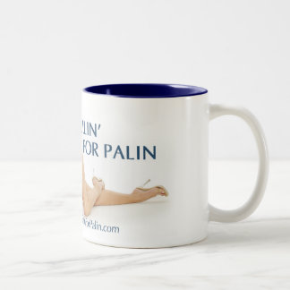 Eu sou Pullin para a caneca de Palin