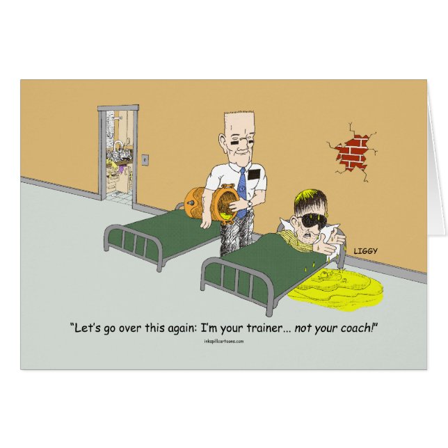 Eu sou seu cartão do instrutor (Frente Horizontal)