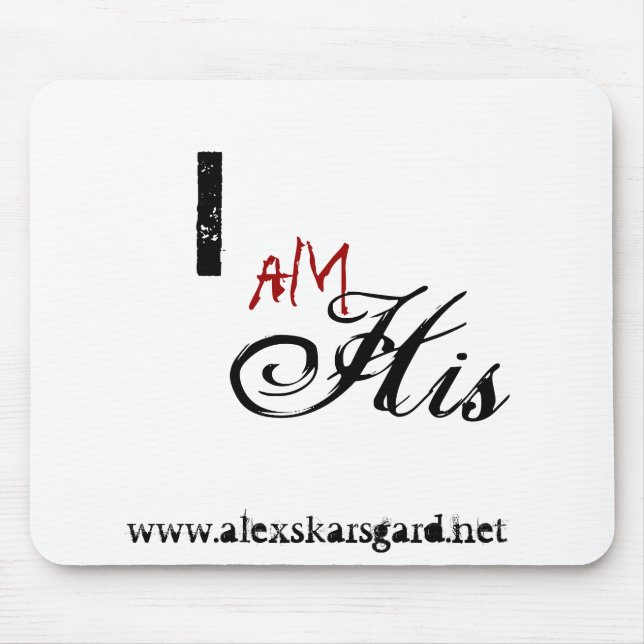 "Eu sou seu…" mousepad (Frente)