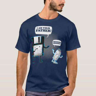 Eu sou seu pai Disquete Disquete USB camisa engraç