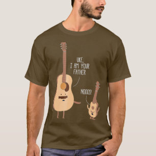 Eu Sou Seu Pai T Camisa Ukulele Guitar
