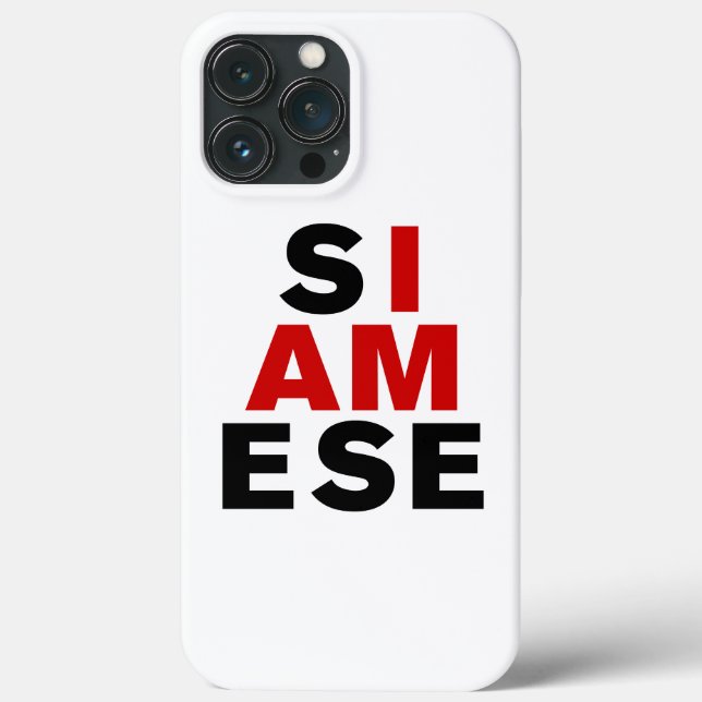 EU SOU SIAMESE (Verso)