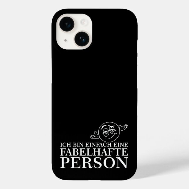 Eu sou simplesmente uma pessoa fabulosa! (Verso)