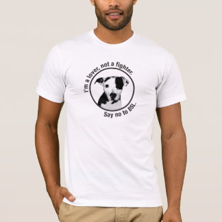 Eu sou um amante, não um lutador. Anti-BSL camisa