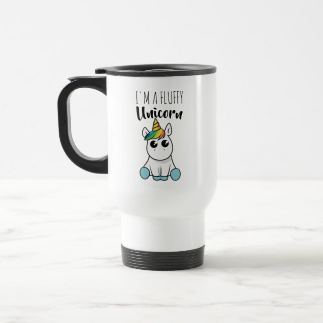 Eu sou um canalha de café da Unicórnio com caneca  (Esquerda)