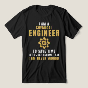 Eu sou um engenheiro químico
