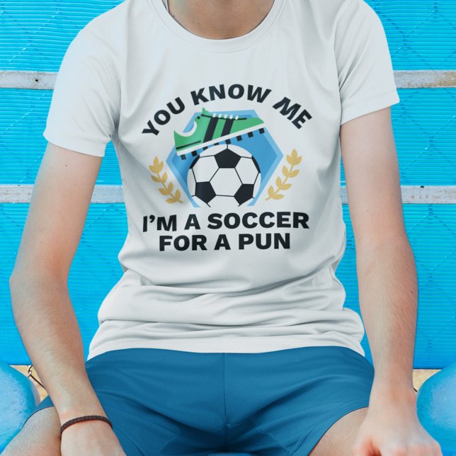 Eu sou um futebol para uma camisa de T-shirt (Criador carregado)