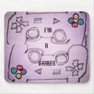 EU SOU UM GAMER MOUSEPAD
